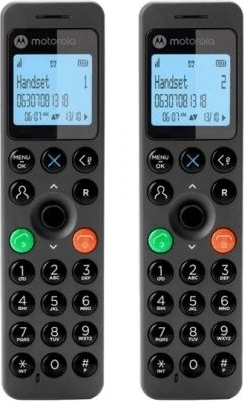 Motorola DOT202 Wireless DECT Asztali telefon - Fekete