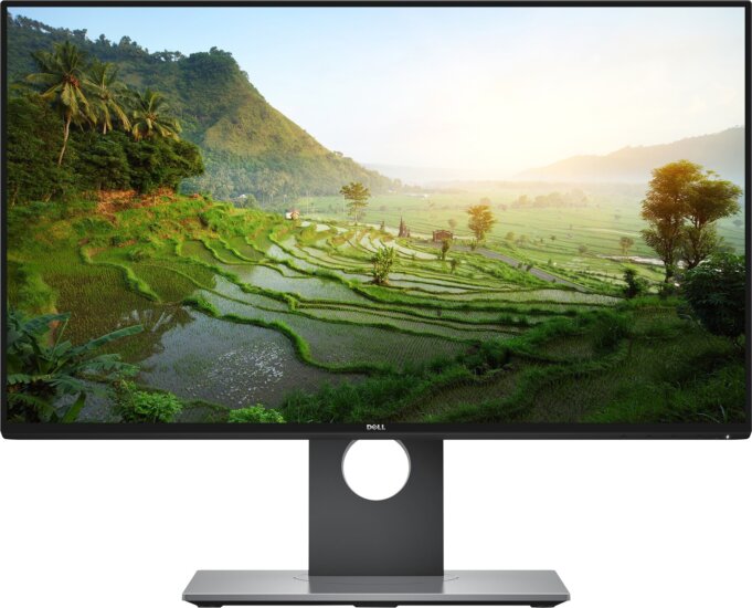 Dell 23,8" UltraSharp InfinityEdge U2417H 16:9 FullHD IPS LED Használt Monitor - Fekete