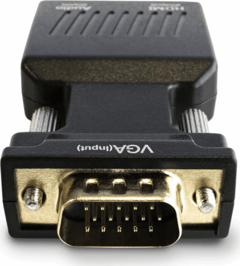 Savio CL-145 VGA apa - HDMI anya + Jack Átalakító Adapter