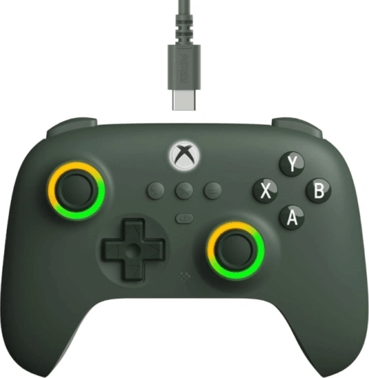 8BitDo Ultimate C Vezetékes Kontroller (Xbox Series X|S / Xbox One / PC) - Sötétzöld 8BitDo Ultimate C Vezetékes Kontroller (Xbox Series X|S / Xbox One / PC) - Sötétzöld