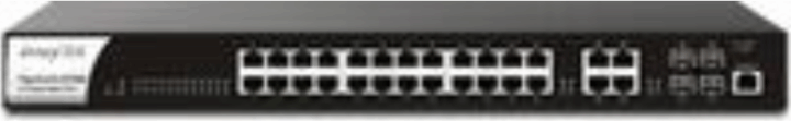 Switch Draytek G2280 28p 4xGbE/SFP 24-port Gigabit Asztali / Rack Switch Switch Draytek G2280 28p 4xGbE/SFP 24-port Gigabit Asztali / Rack Switch