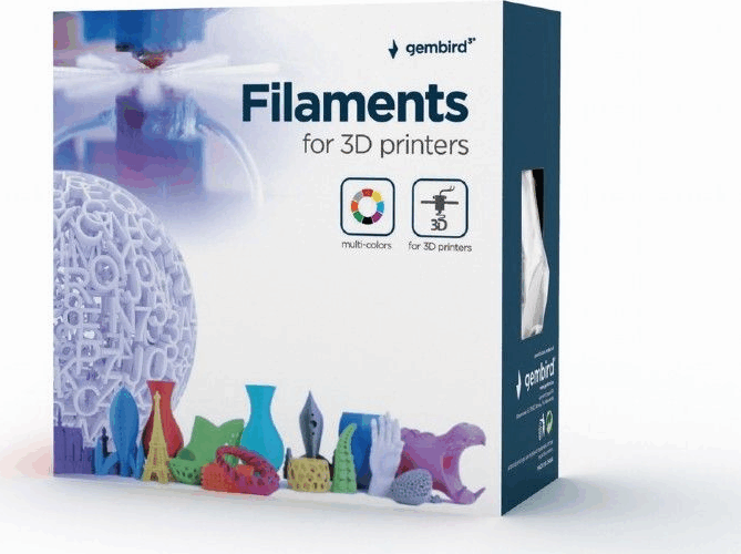 Gembird 3DP-HIPS3-01-MG Filament HIPS 3mm 1kg - Magenta