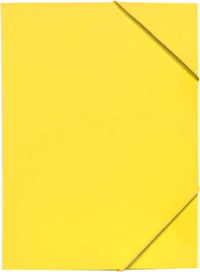 Hit 689.406 A4 Gumis mappa - Sárga (10 db / csomag)