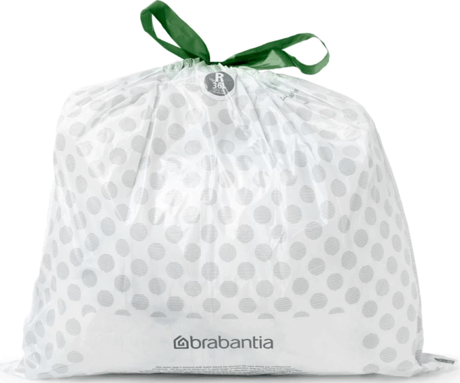 Brabantia PerfectFit Type R Szemetes zsák 36 liter (10 db / tekercs) - Fehér