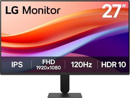 LG 27" 27U41YA-B 16:9 FullHD IPS LED Monitor - Fekete