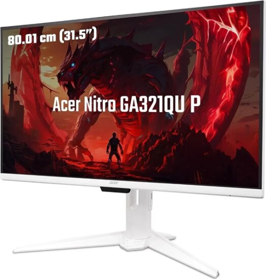 Acer 32" GA321QUPwmipruxw Nitro 16:9 QHD IPS LED Gaming Monitor - Fehér