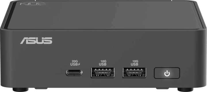 Asus NUC 15 Pro RNUC15CRHU500002 Mini PC (Intel Ultra 5-225H / No RAM / No SSD / No OS) - Fekete