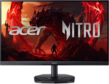 Acer 24.5" KG251QX0biip 16:9 FullHD VA LED Monitor - Fekete