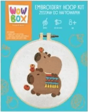 TM Toys Wow Box Vidám kapibara hímzőkészlet