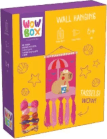 TM Toys Wow Box Strandolós kapibara makramé készlet