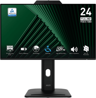 MSI 23.8" MP242PMG 16:9 FullHD IPS LCD Monitor - Fekete