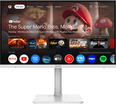 MSI 27" MD272UPSW Business Modern 16:9 UHD IPS LED Monitor - Fehér