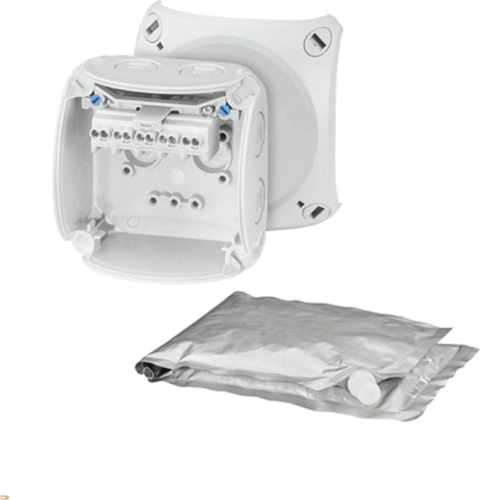 Hensel WP 0202 G Vízálló kábelösszekötő doboz kiöntőmasszával - Fehér Hensel WP 0202 G Vízálló kábelösszekötő doboz kiöntőmasszával - Fehér