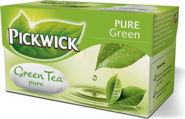Pickwick Pure Filteres Zöld tea 20 x 2g Pickwick Pure Filteres Zöld tea 20 x 2g