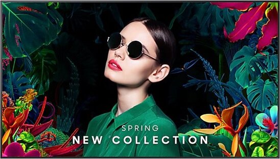 Samsung 98" QM98C 16:9 4K UHD Signage Kijelző