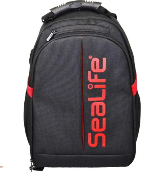 Sealife SL940 Fotós Hátizsák - Fekete/Piros