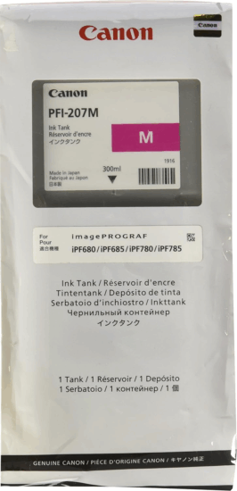 Canon PFI-207M Eredeti Tintapatron - Magenta
