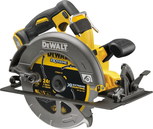 DeWalt DCS578NT-XJ Akkumulátoros körfűrész Ø190mm (akku és töltő nélkül)