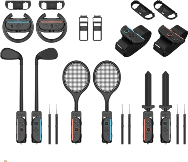 Venom Nintendo Switch 2 Sportkiegészítő csomag - Fekete