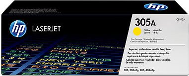 HP CE412A (305A) sárga toner