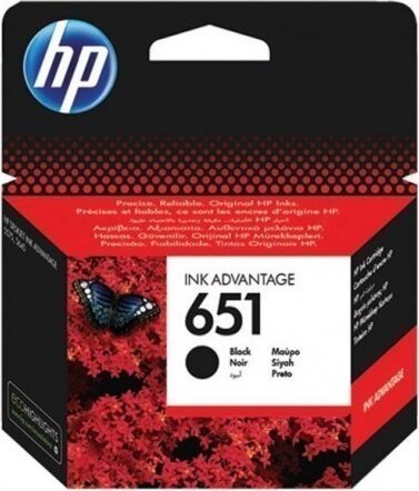 HP C2P10AE (651) fekete tintapatron