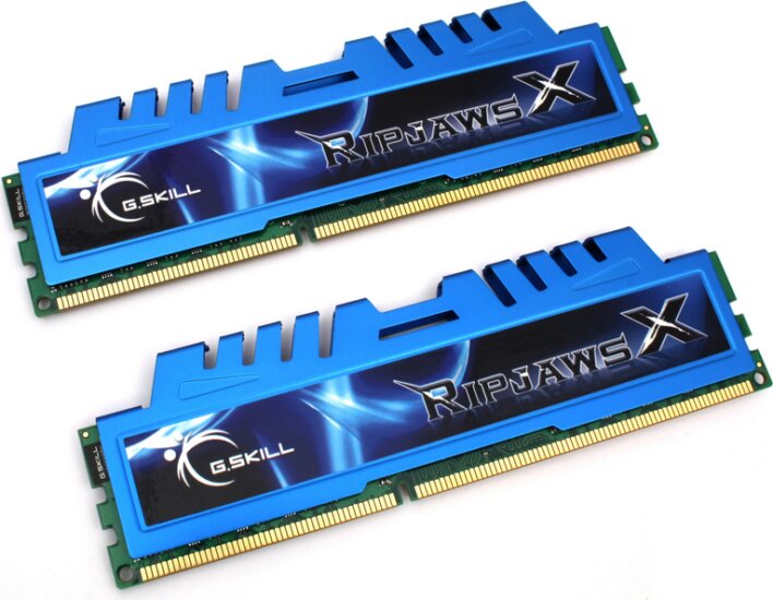 G.Skill 16GB /1600 RipjawsX Blue DDR3 RAM KIT (2x8GB)