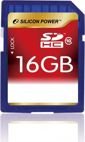 Silicon Power 16GB SD (class 10) SP016GBSDH010V10 memória kártya Silicon Power 16GB SD (class 10) SP016GBSDH010V10 memória kártya