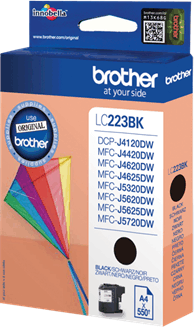 Brother LC-223BK Ink Cartridge - fekete