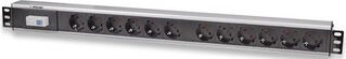Intellinet függöleges rack tápelosztó 230V/16A 12xEURO 3m