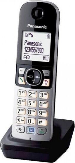 Panasonic KX-TGA681FXB DECT töltővel fekete/ezüst kézibeszélő