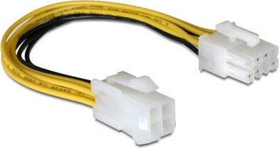 DeLOCK Cable PCI Express Power 8pin EPS > 4pin ATX/P4 DeLOCK Cable PCI Express Power 8pin EPS > 4pin ATX/P4