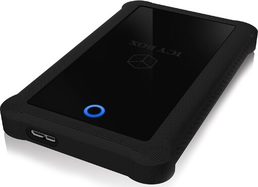 RaidSonic Icy Box 2.5" USB 3.0 Külső HDD ház Fekete