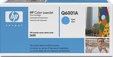 HP Q6001A cián toner