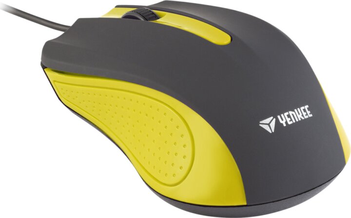 Yenkee YMS 1015 YW Vezetékes Usb Egér - Szürke - Sárga Yenkee YMS 1015 YW Vezetékes Usb Egér - Szürke - Sárga