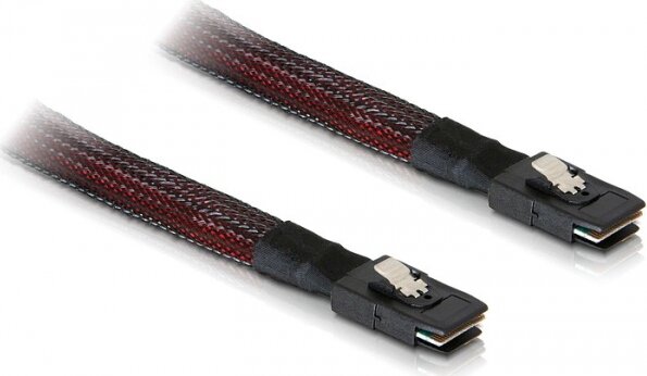 Delock mini SAS 36 tűs apa-apa kábel (SFF 8087) 50cm