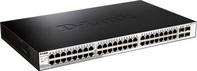 D-Link DGS-1210-52 48 10/100/1000 Base-T port with 4 x 1000Base-T /SFP ports