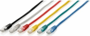 Equip 625453 UTP CAT6 patch kábel 0.25m - Fekete