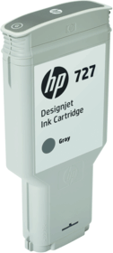 HP 727 F9J80A DesignJet Tintapatron 300ml Szürke