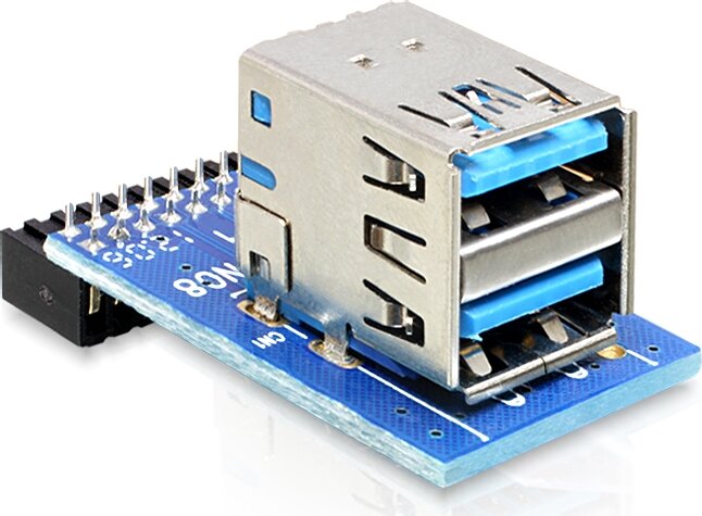 DeLOCK USB 3.0 Pin Header > 2 x USB 3.0 adapter
