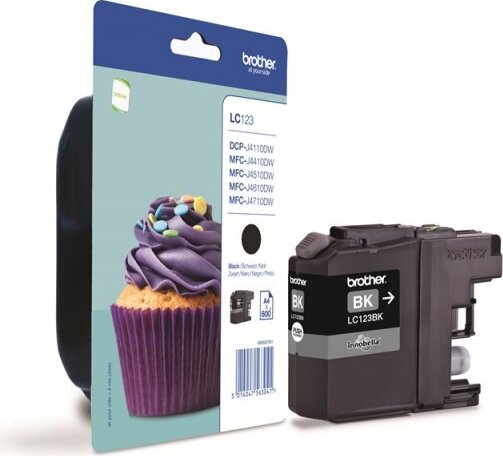 Brother Patron LC-123BK, fekete