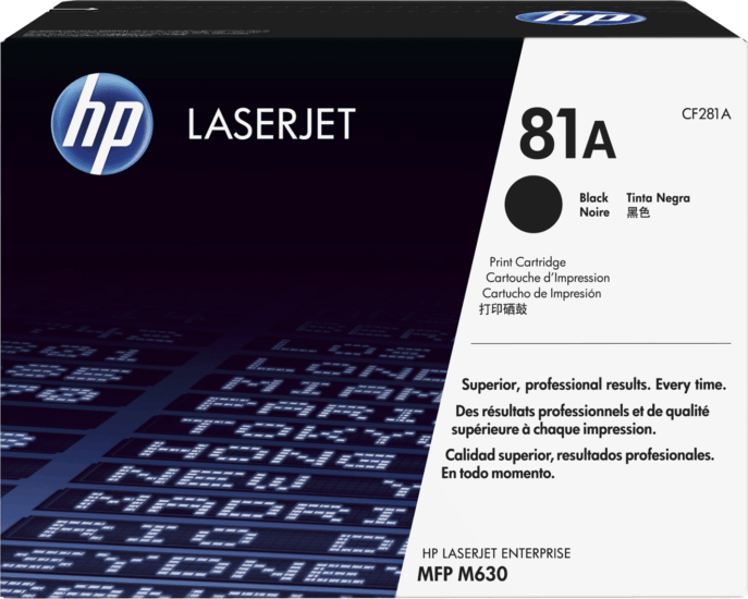HP CF281A (81A) Eredeti Toner Fekete