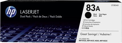 HP 83A Toner dual pack - Fekete HP 83A Toner dual pack - Fekete