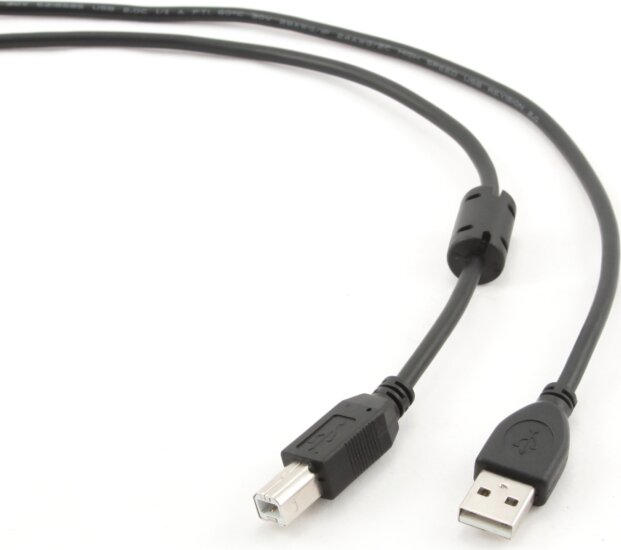 Gembird USB 2.0 A- B kábel, 3m, ferritmagos