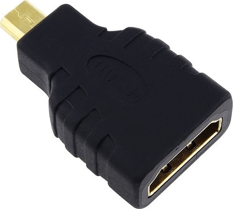 Sbox HDMI F - Micro HDMI M Adapter Fekete Sbox HDMI F - Micro HDMI M Adapter Fekete