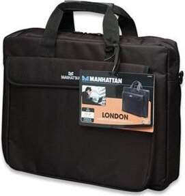 Manhattan 438889 London Notebook Computer Briefcase (15,6") Fekete