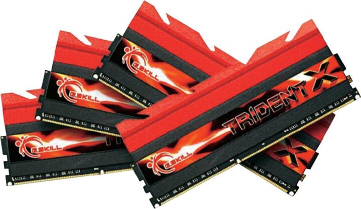 G.Skill 32GB /2400 TridentX Red DDR3 RAM KIT (4x8GB)