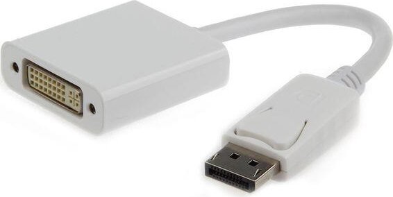 Gembird Displayport apa >> DVI (24+5) anya adapter, Fehér Gembird Displayport apa >> DVI (24+5) anya adapter, Fehér