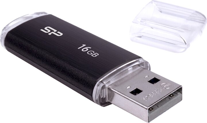 Silicon Power 4GB Ultima U02 Pendrive - Fekete