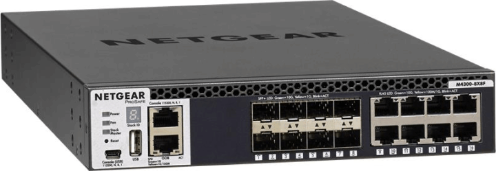 Netgear M4300-8X8F SWITCH - Fekete Netgear M4300-8X8F SWITCH - Fekete