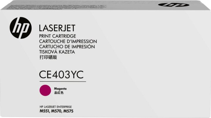 HP CE403YC Toner - Magenta HP CE403YC Toner - Magenta
